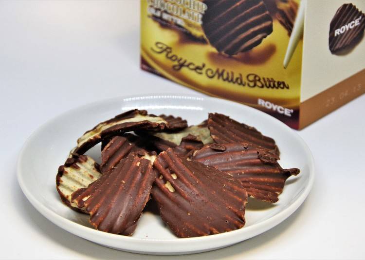 No two chips are the same! However, all of them are coated in chocolate on one side.