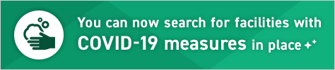 You can now search for facilities with COVID-19 measures in place